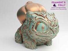 Ornamental Bulbasaur-Reupload 3D Printer Model