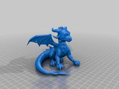 Baby Dragon 3D Printer Model