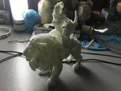 Luna Model (from Dota 2) 3D Printer Model