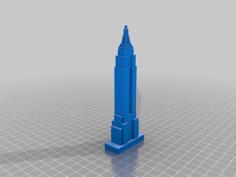 Empire State Building 3D Printer Model