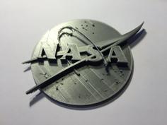 NASA Logo 3D Model 3D Printer Model