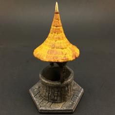 Covered Well For 28mm Miniatures Gaming 3D Printer Model