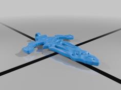 Ritual Sword Talisman 3D Printer Model