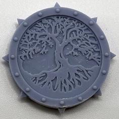 Blood Bowl Wood Elf Token 3D Printer Model