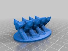 Barricade Spikes 3D Printer Model