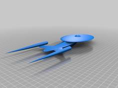 Tinia Class-Star Trek 3D Printer Model