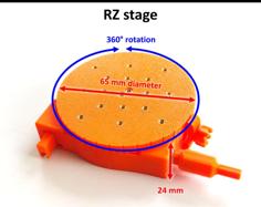 Printed Rotational Stage 3D Printer Model