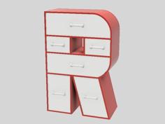 R Drawers 3D Printer Model