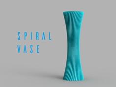 Spiral Vase 3D Printer Model