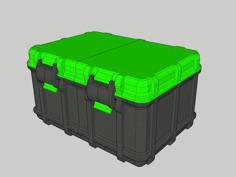 Universal Box With Quick Lock 3D Printer Model