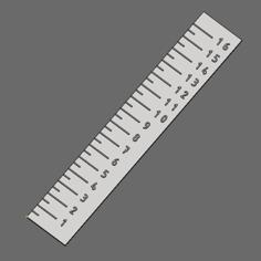 Simple Linear Scale 3D Printer Model