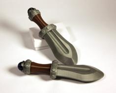 Baby Sword Rattle 3D Printer Model