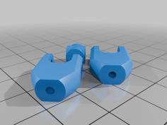 Universal Joint (needs 2mm Pins) 3D Printer Model