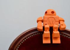 Maker Faire Robot Action Figure (Single File) 3D Printer Model