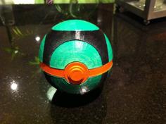 Dusk Ball, With Magnetic Clasp (6th Gen) 3D Printer Model