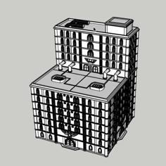 Adeptus Titanicus Building No. 20 – Intact 3D Printer Model