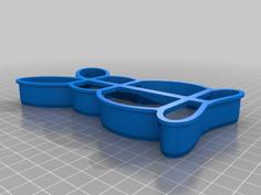 Cookie Cutter Bunny 3D Printer Model