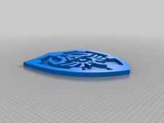 The Legend Of Zelda Link’s Shield Coaster 3D Printer Model