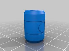 Sci-Fi Storage Barrels (Scatter Terrain, 5 Types) 3D Printer Model