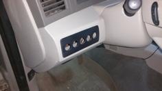 Jeep Grand Cherokee WK Switch Plate / Panel 3D Printer Model