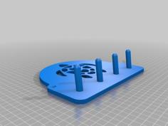 Sea Turtle Key Hanger 3D Printer Model