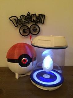 Easy Led Pokeball 3D Printer Model