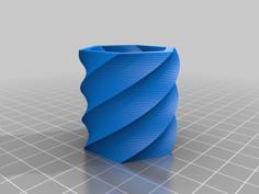 Flower Pot Maceta 3D Printer Model