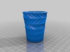 Funky Shot Glass 3D Printer Model