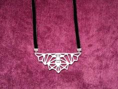 Parametric Necklace 3D Printer Model