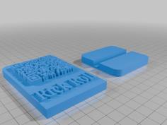 Personalized QRcode Wifi 3D Printer Model