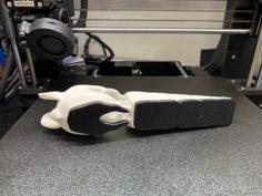 Bunny Base For Rabbit Pulling Carrot Doorstop 3D Printer Model