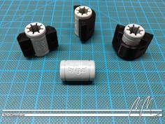 Prusa I3 MK2: V2 Holder Clips For Y-axis’ Bearings (LM8UU And Igus Drylin RJ4JP-01-08) 3D Printer Model