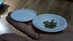 62mm Mobile Weed Container / Rolling Tray 3D Printer Model