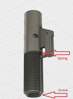 Wadcutter Bullet Feeder Die 3D Printer Model