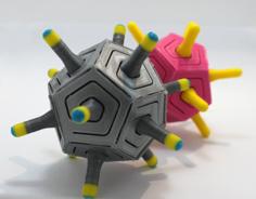 Springy Shape 3D Printer Model