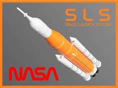 (OLD) NASA SLS 1/144th Scale 3D Printer Model