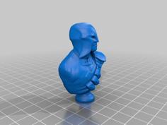 Elder Scrolls V Skyrim Gray Fox Bust 3D Printer Model