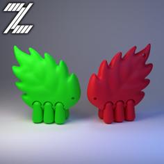 Flexi Leafbug 3D Printer Model