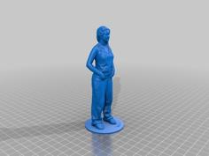 Standing Figure Of Lucy 3D Printer Model