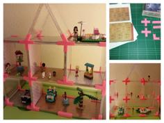 Recycled CD Cases: Doll’s House // Toy Shelves 3D Printer Model