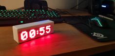 Digital Clock 3D Printer Model