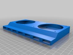 200mm Wide Bed Cooler 3D Printer Model