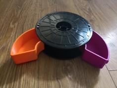 Spool Drawers For 0.6 Kg Flashforge Spools 3D Printer Model