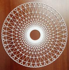 Mandala 3D Printer Model