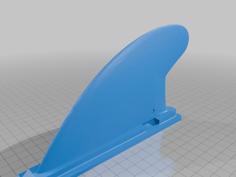 Small Flexible Sup Fin 3D Printer Model