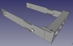 HP Proliant 652998-001 Gen8 LFF Non Hot Plug Drive Tray / Caddy Replacement 3D Printer Model