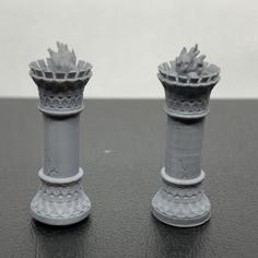 Brazier Fire Column Stl 45mm 3D Printer Model