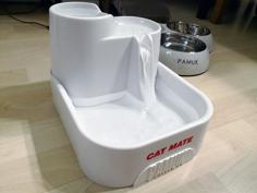 Cat Mate Pet Fountain Front Gap Cover 3D Printer Model