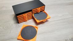 5 Inches Sandpaper Storage 3D Printer Model