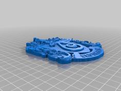 Slytherin Crest 3D Printer Model